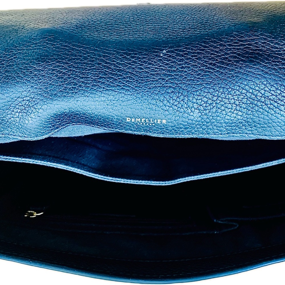 Demellier Black Leather Backpack and Handbag - Picture 9 of 10